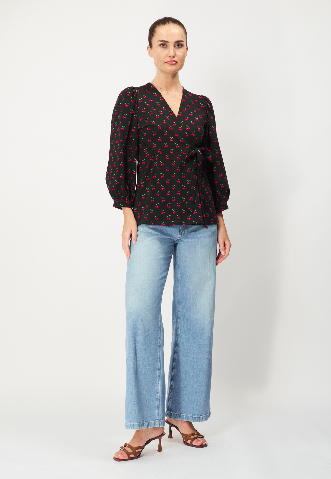 Devon Wrap Blouse