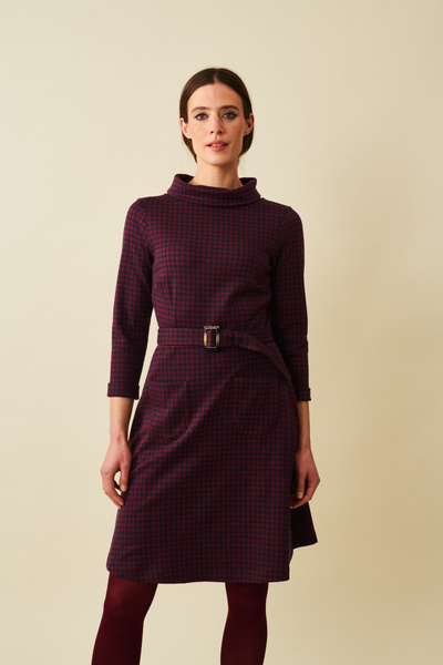Kim Houndstooth Dress