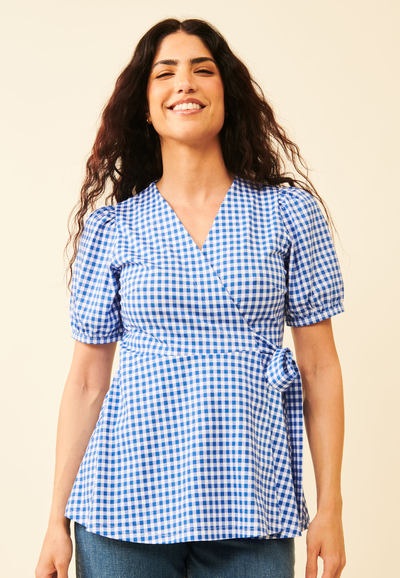 Devina Wrap Top