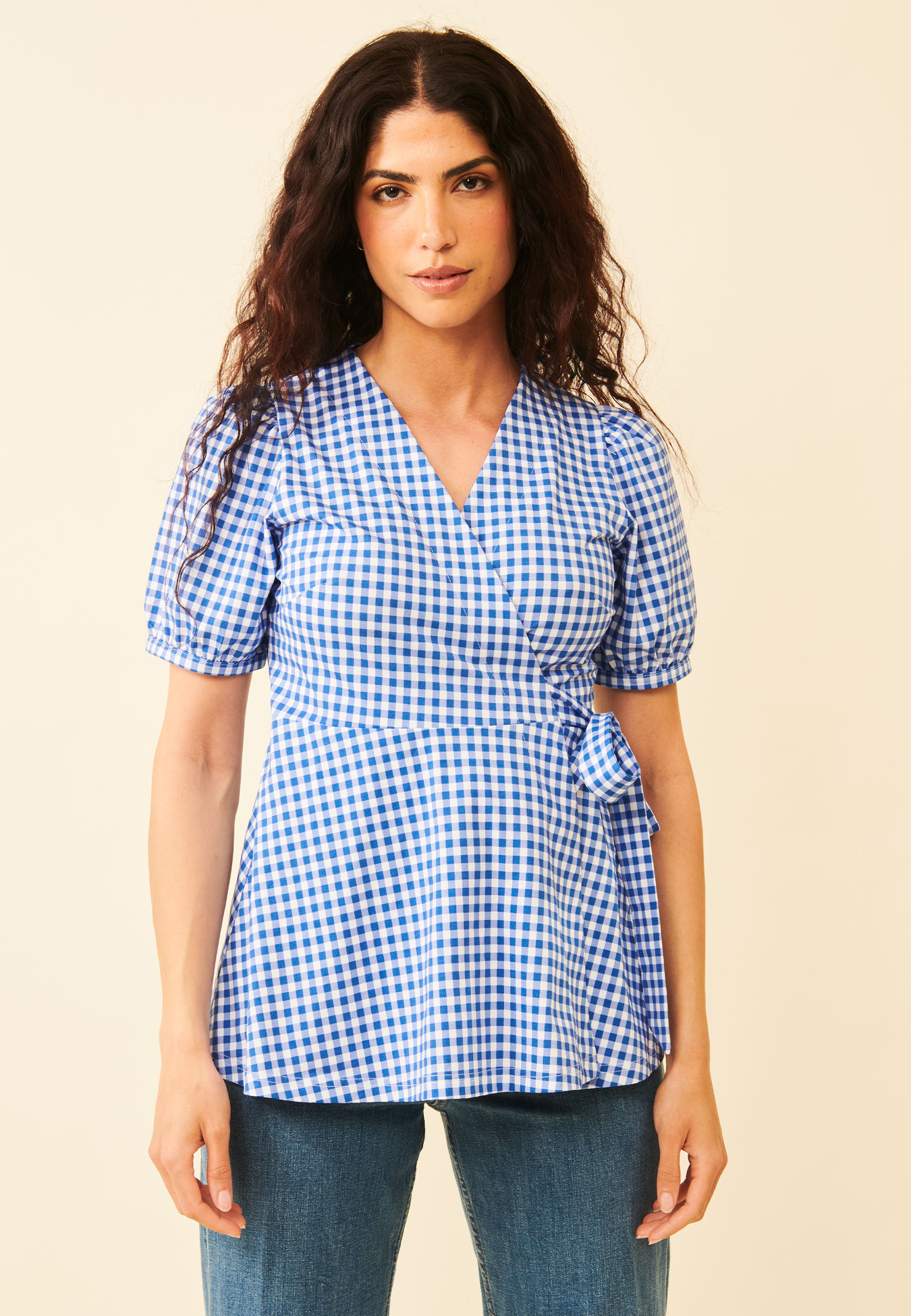 Devina Wrap Top