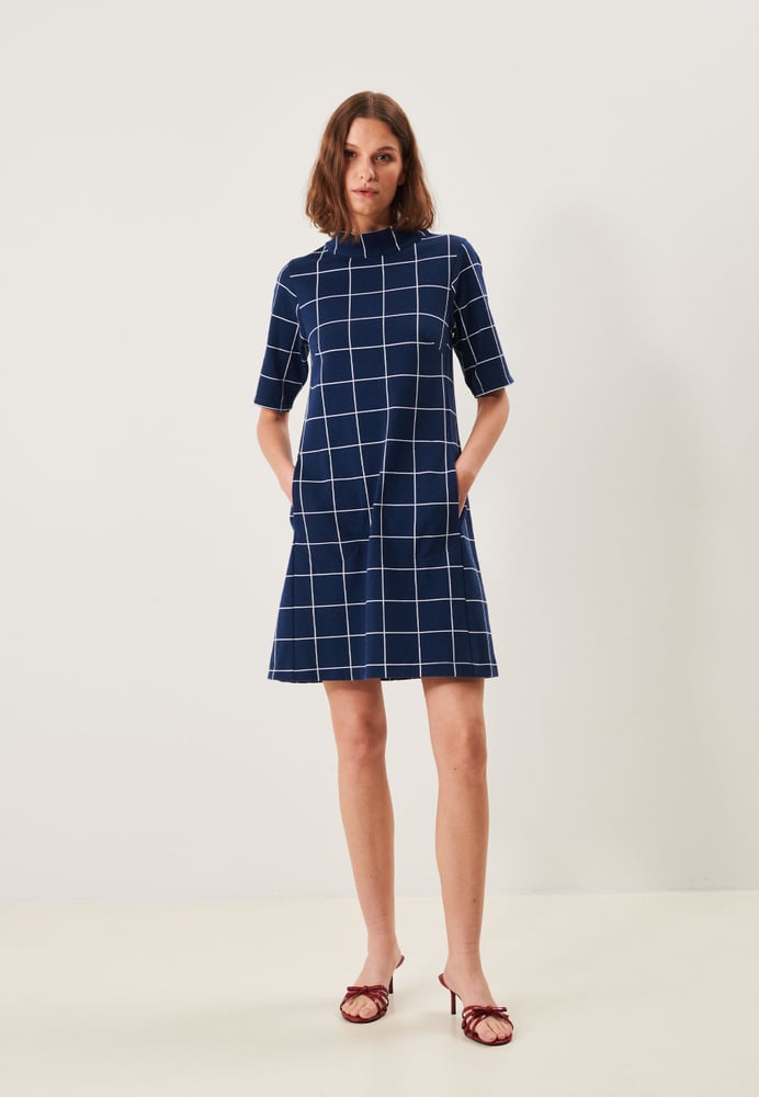 Bernadine Check Dress