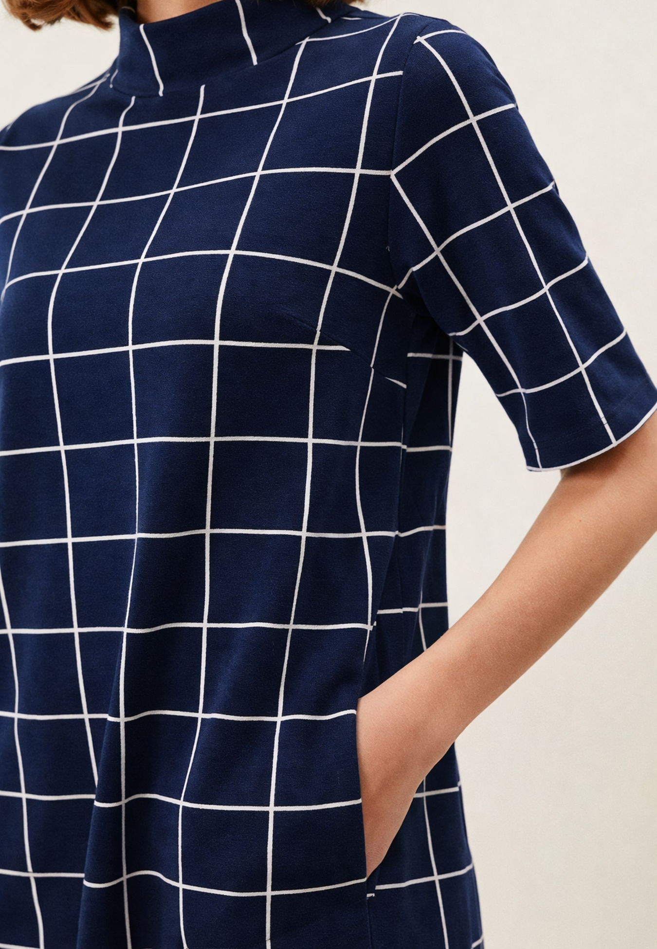 Bernadine Check Dress