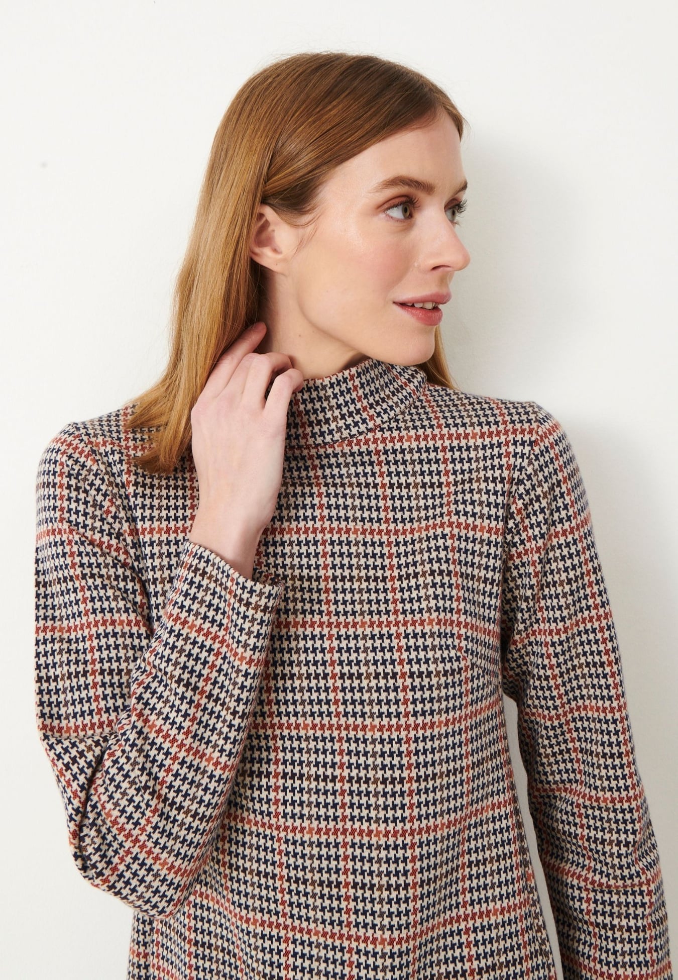 Bernadette Dress Glencheck