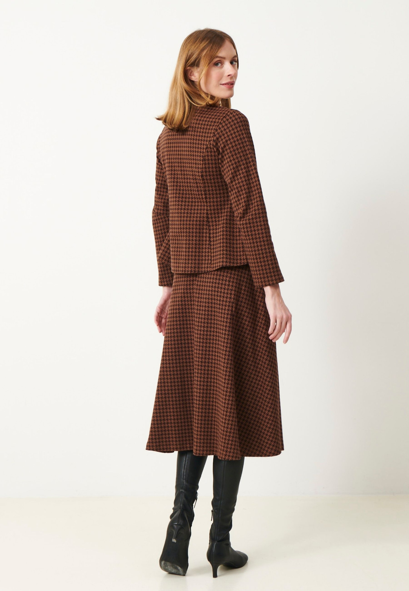 Sanna Skirt Houndstooth