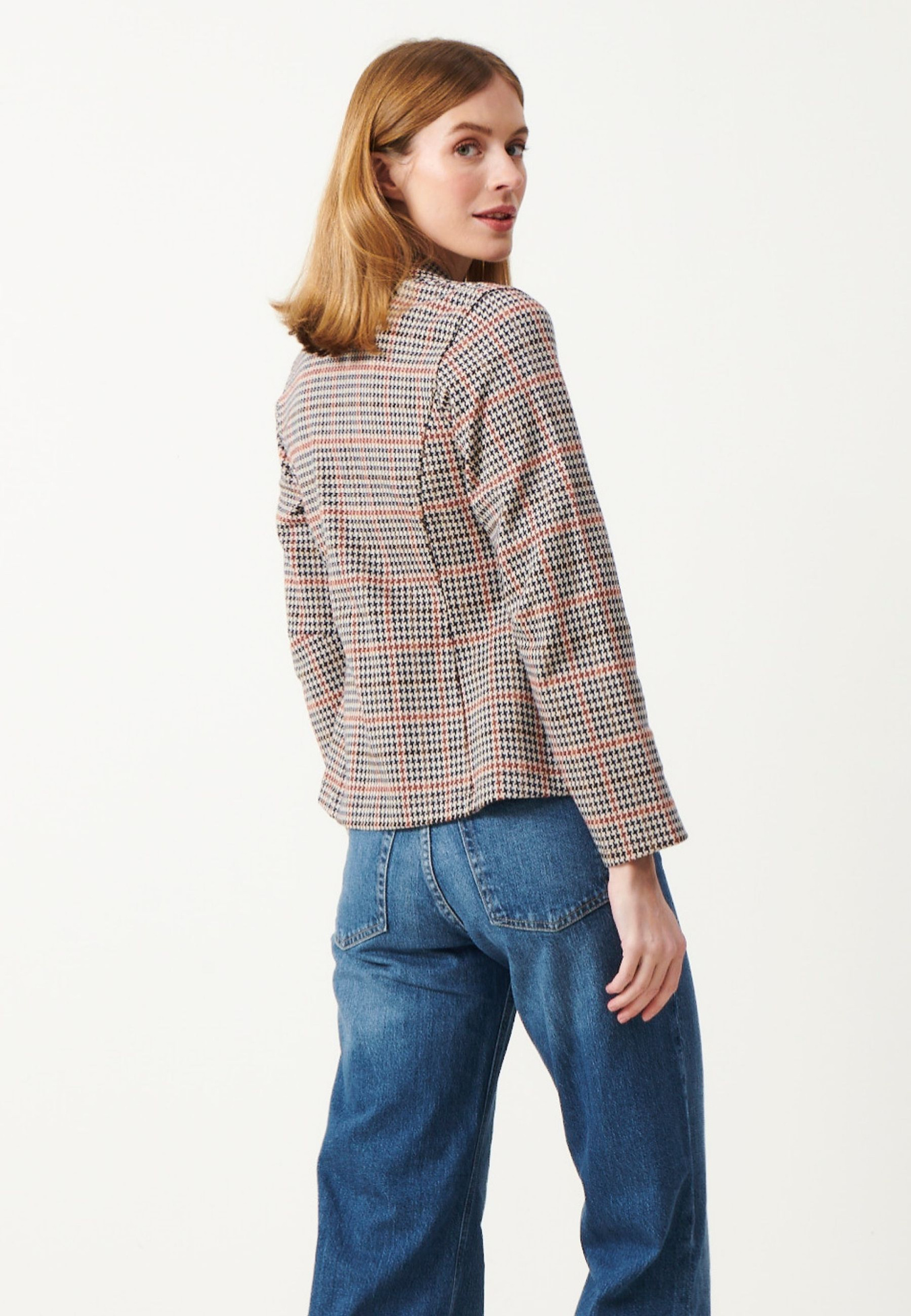 Sine Blazer Glen check