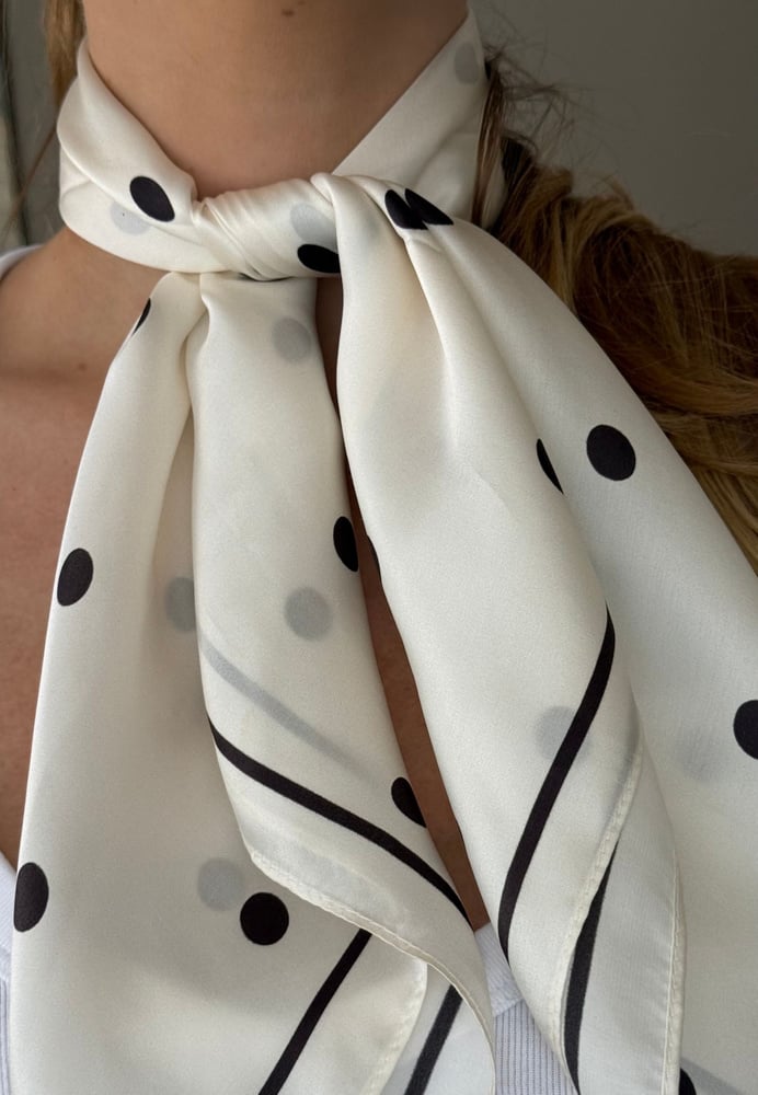 Paloma silk scarf